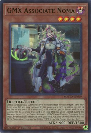 GMX Associate Noma (MAMO-EN069) - Magnificent Monsters 1st Edition - Card Brawlers