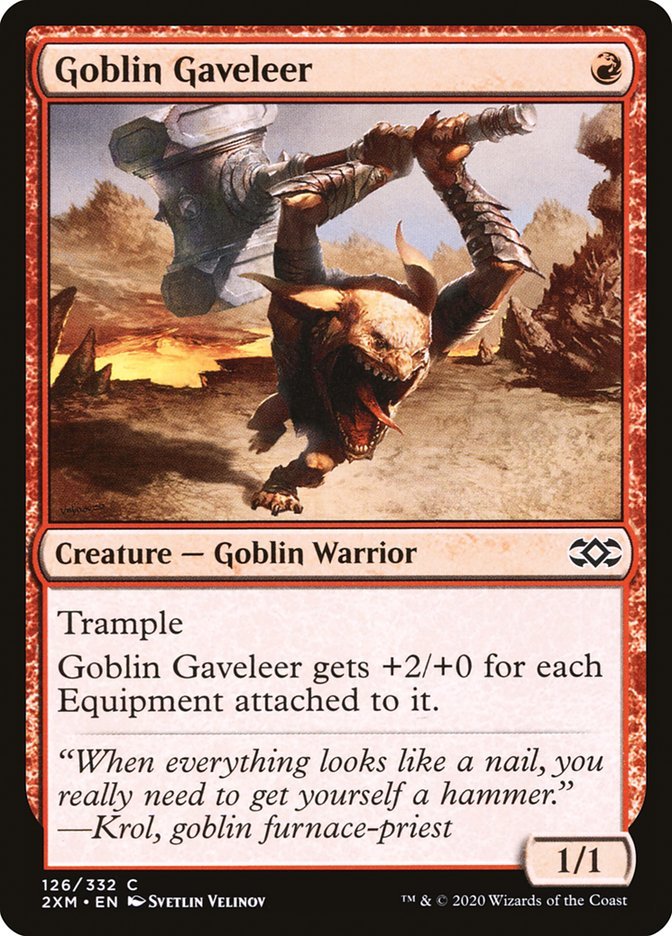 Goblin Gaveleer [Double Masters] - Card Brawlers