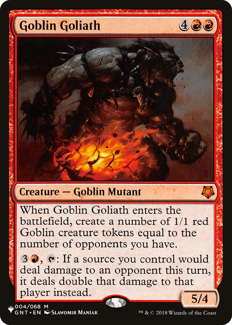 Goblin Goliath [The List] - Card Brawlers