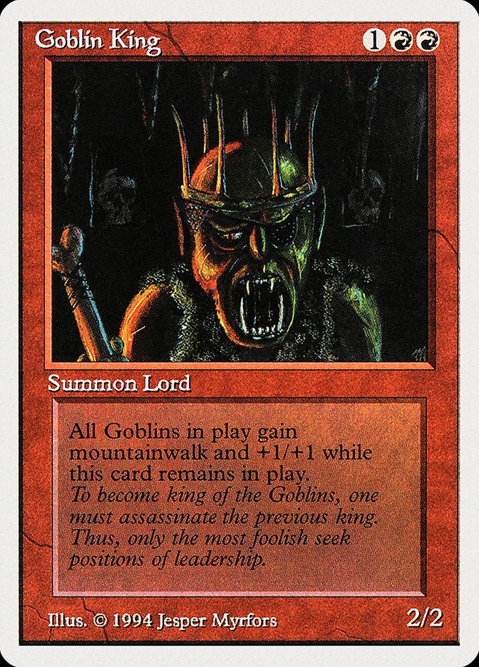 Goblin King [Summer Magic / Edgar] - Card Brawlers