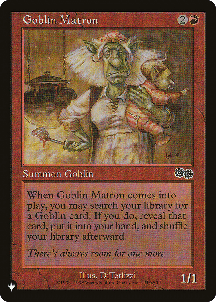 Goblin Matron (USG) [The List] - Card Brawlers