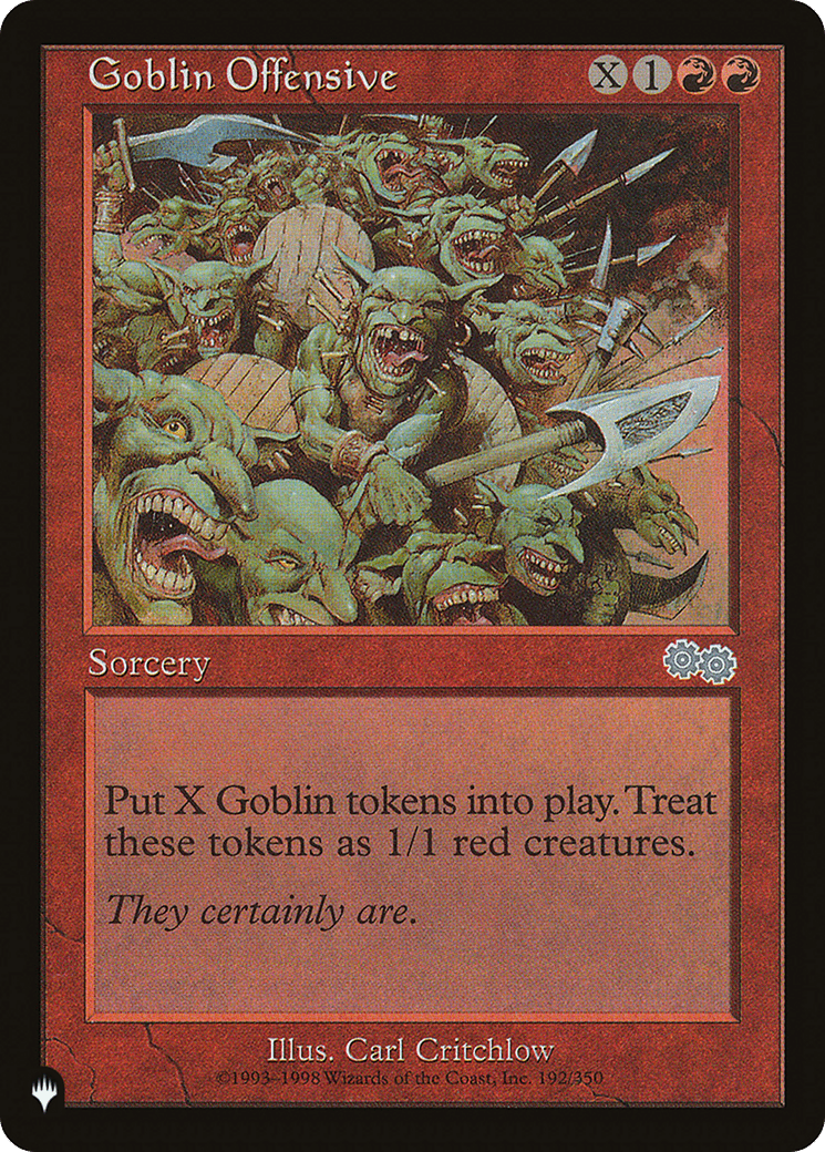 Goblin Offensive [The List] - Card Brawlers