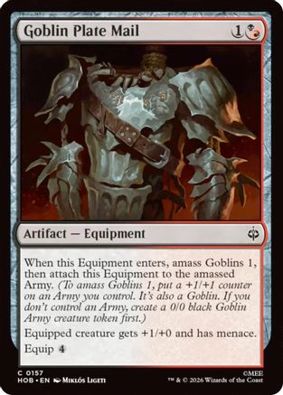 Goblin Plate Mail (HOB-157) - The Hobbit - Card Brawlers
