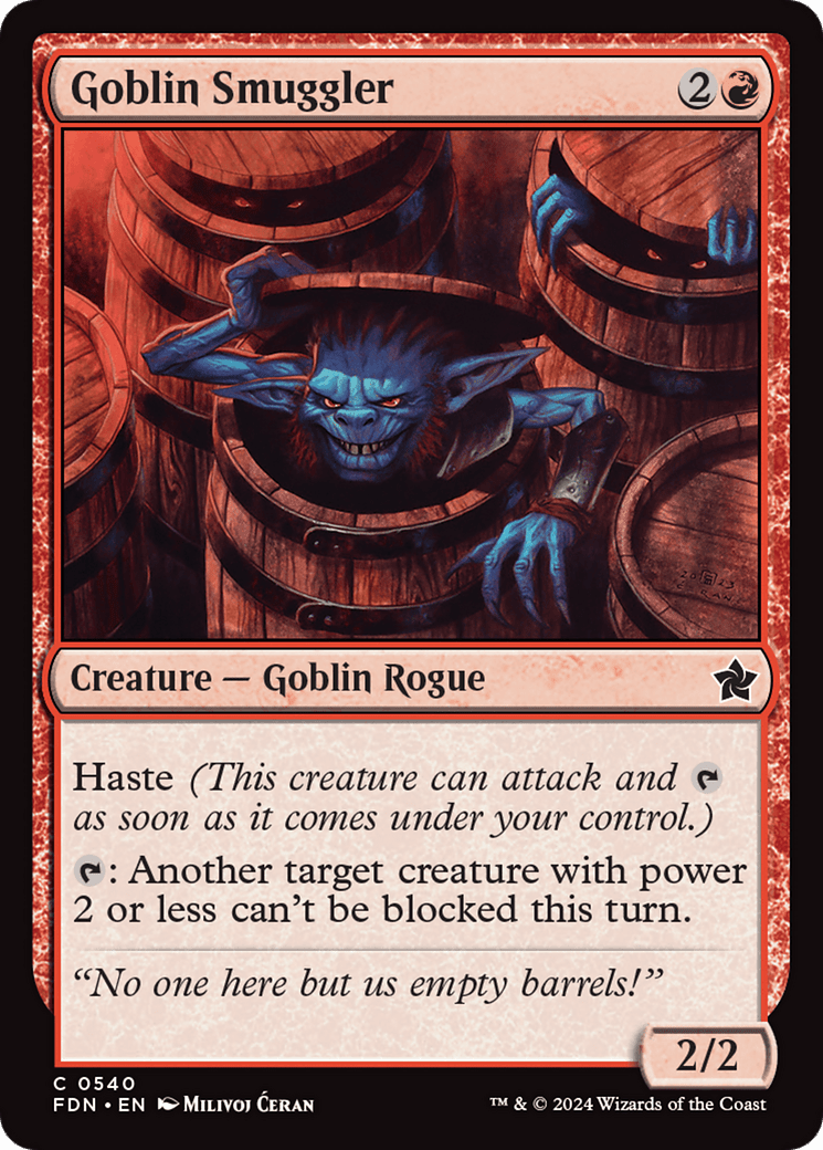 Goblin Smuggler [Foundations] - Card Brawlers