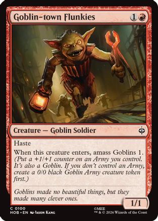 Goblin-town Flunkies (HOB-100) - The Hobbit - Card Brawlers