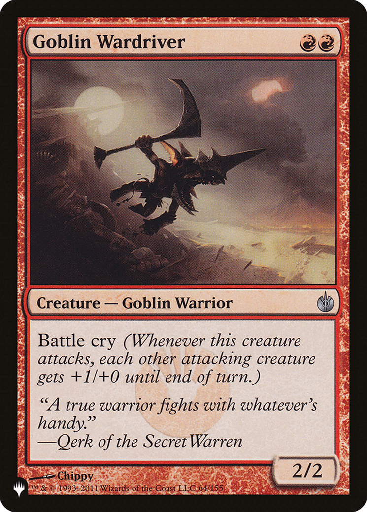 Goblin Wardriver [The List] - Card Brawlers