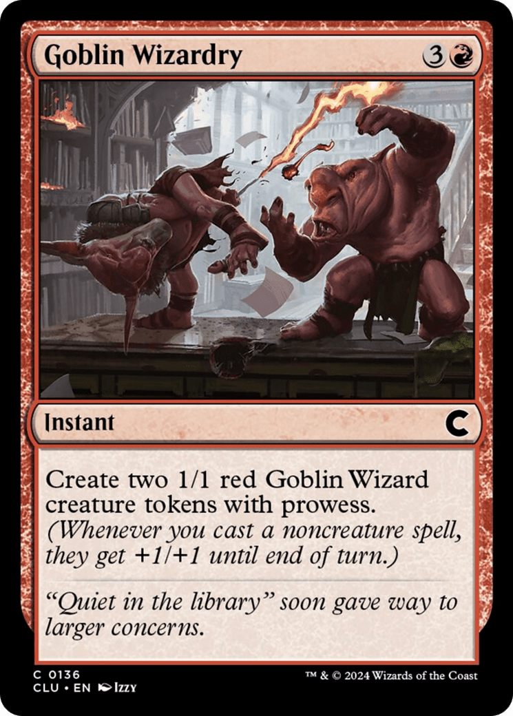 Goblin Wizardry [Ravnica: Clue Edition] - Card Brawlers