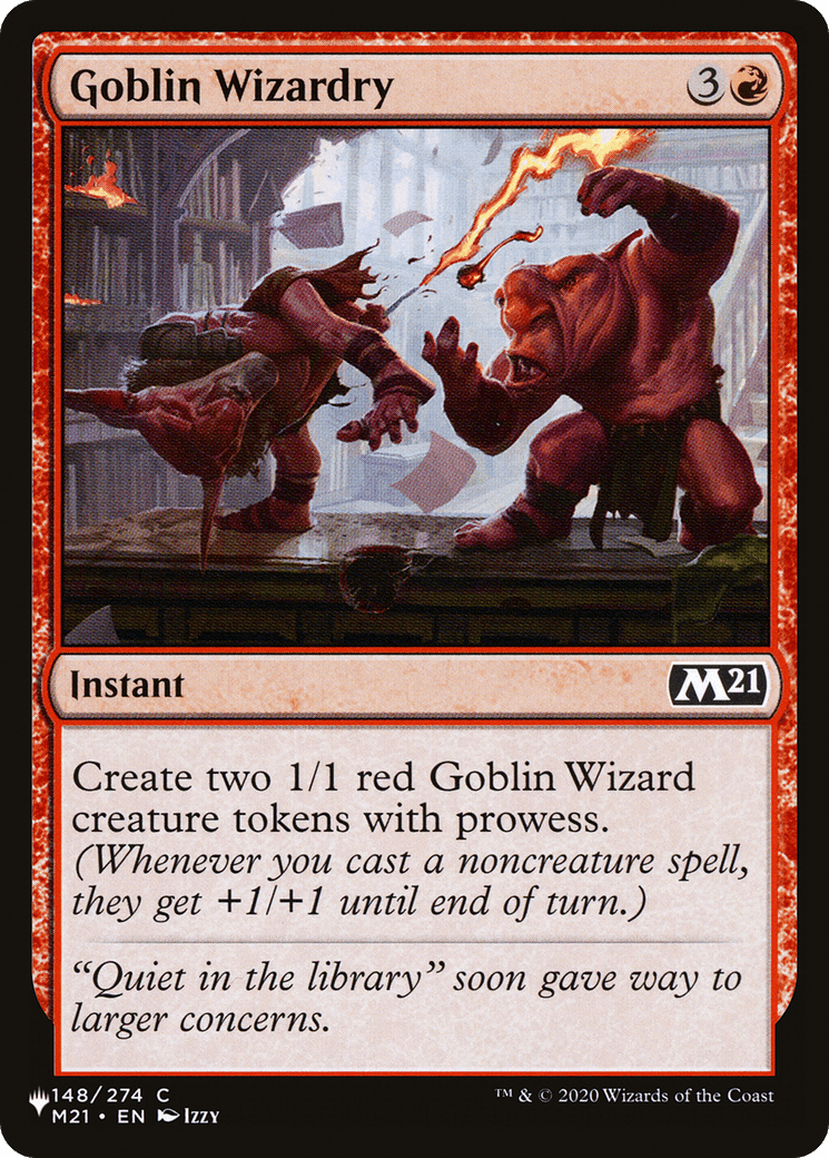 Goblin Wizardry [The List] - Card Brawlers