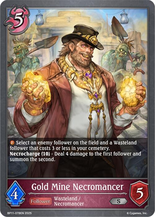Gold Mine Necromancer (BP11 - 078EN) [Bullet of Fate] - Card Brawlers