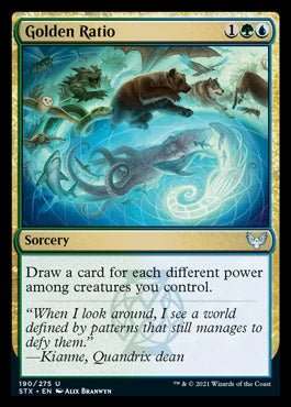 Golden Ratio [Strixhaven: School of Mages] - Card Brawlers