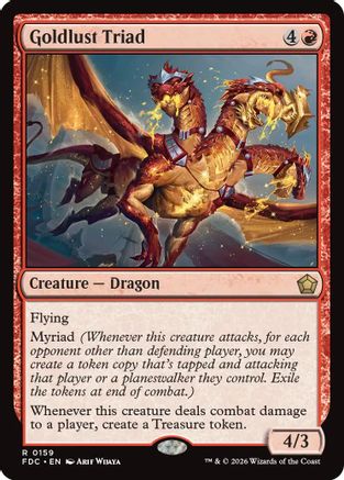 Goldlust Triad (FDC-159) - Commander: Foundations - Card Brawlers