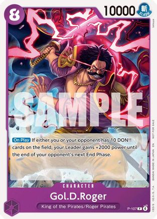 Gol.D.Roger (Store Tournament 2025 Vol. 4) (P-107) - One Piece Promotion Cards - Card Brawlers