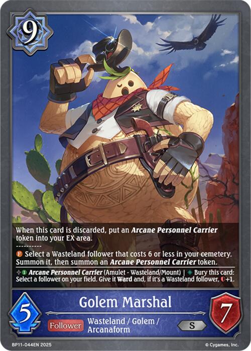 Golem Marshal (BP11 - 044EN) [Bullet of Fate] - Card Brawlers