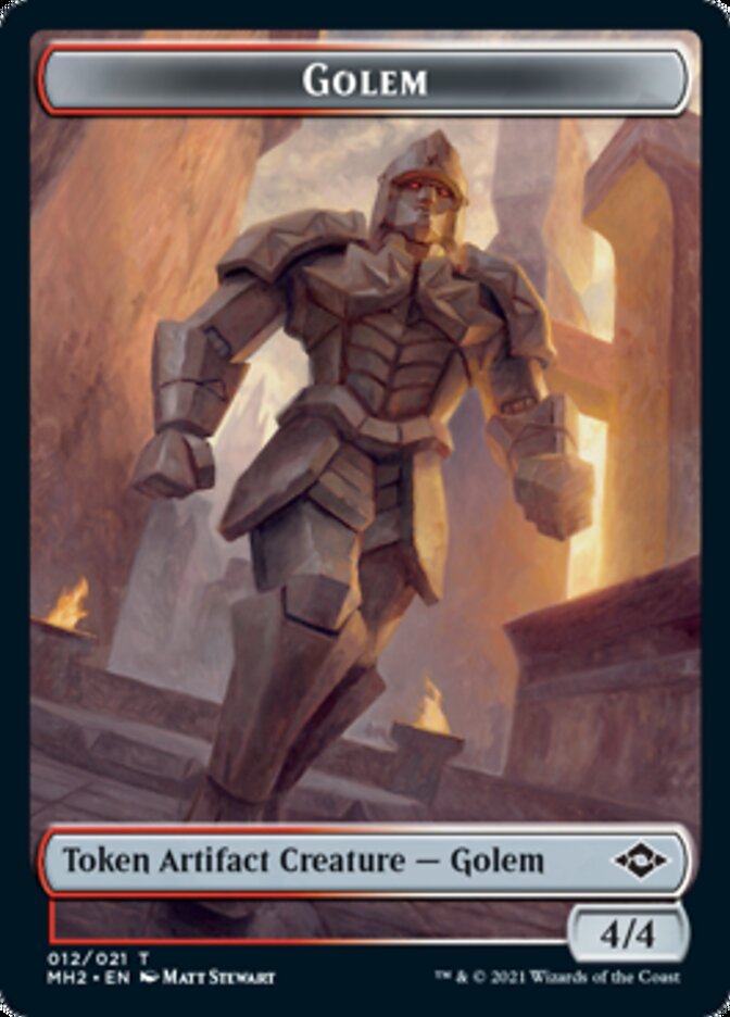 Golem Token [Modern Horizons 2 Tokens] - Card Brawlers
