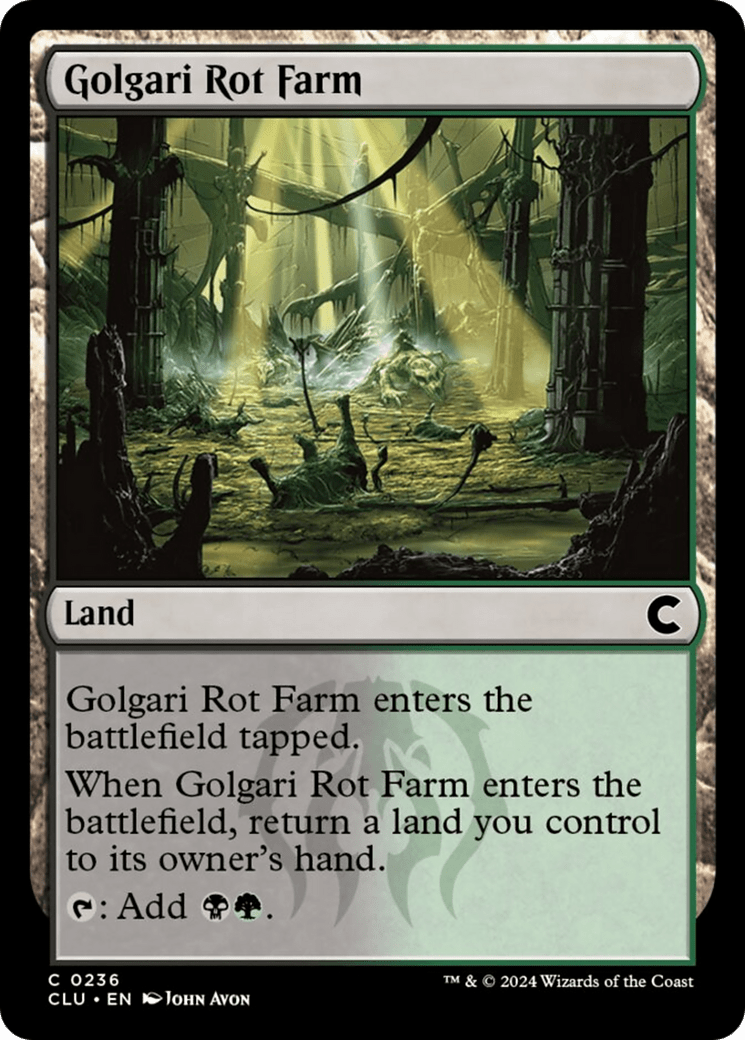 Golgari Rot Farm [Ravnica: Clue Edition] - Card Brawlers