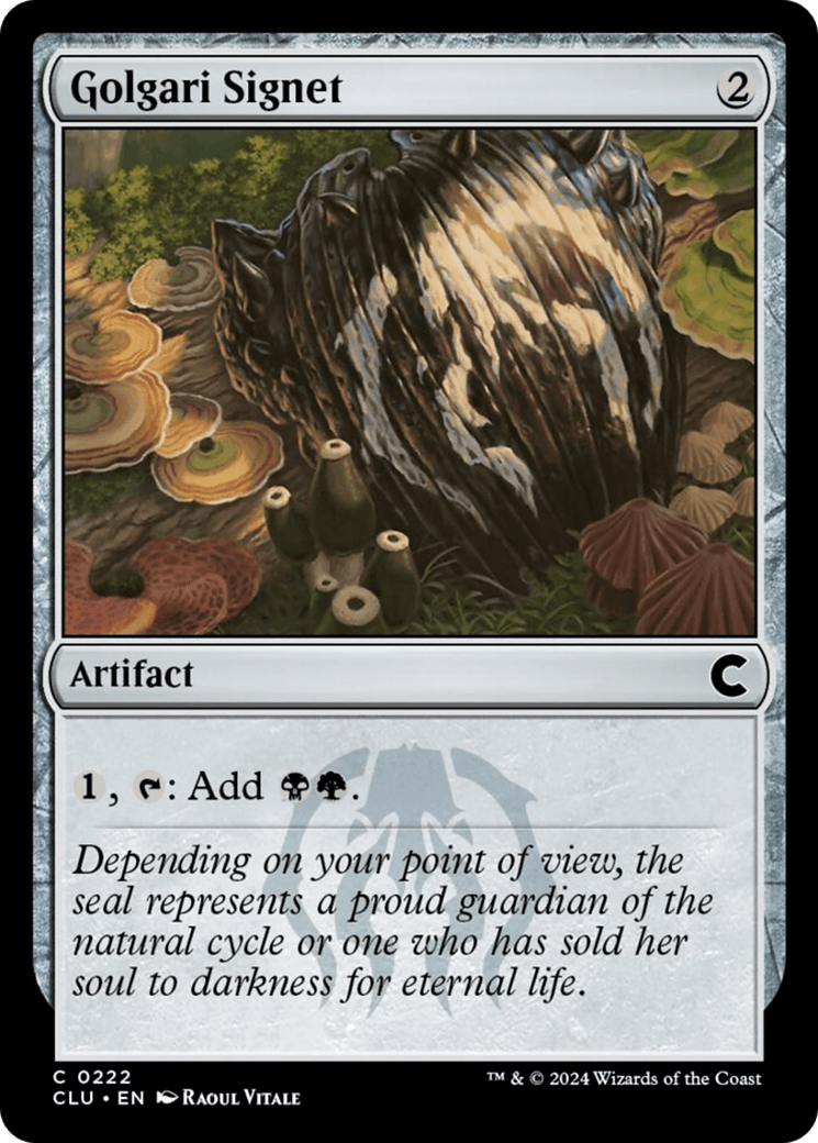 Golgari Signet [Ravnica: Clue Edition] - Card Brawlers