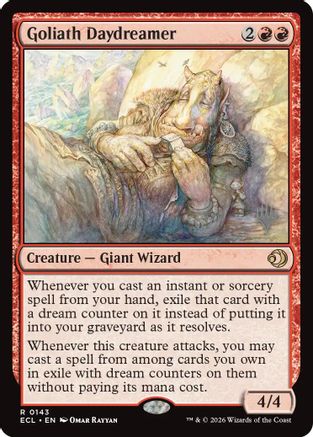 Goliath Daydreamer (PPECL-143) - Promo Pack: Lorwyn Eclipsed Foil - Card Brawlers