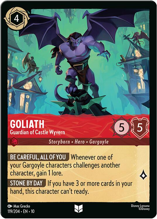 Goliath - Guardian of Castle Wyvern (119/204) [Whispers in the Well] - Card Brawlers