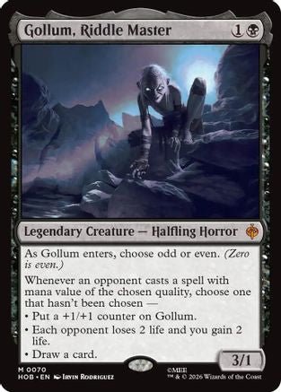 Gollum, Riddle Master (HOB-070) - The Hobbit - Card Brawlers