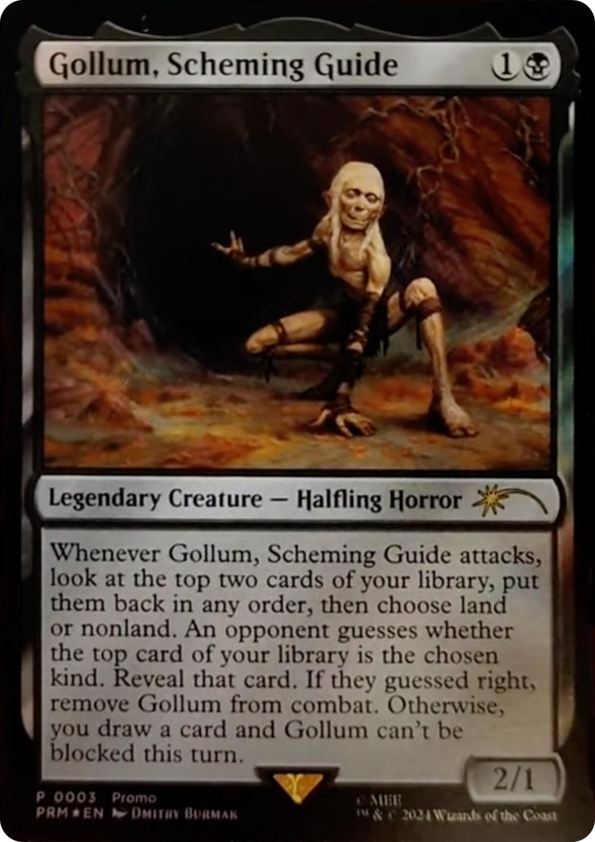 Gollum, Scheming Guide [Resale Promos] - Card Brawlers