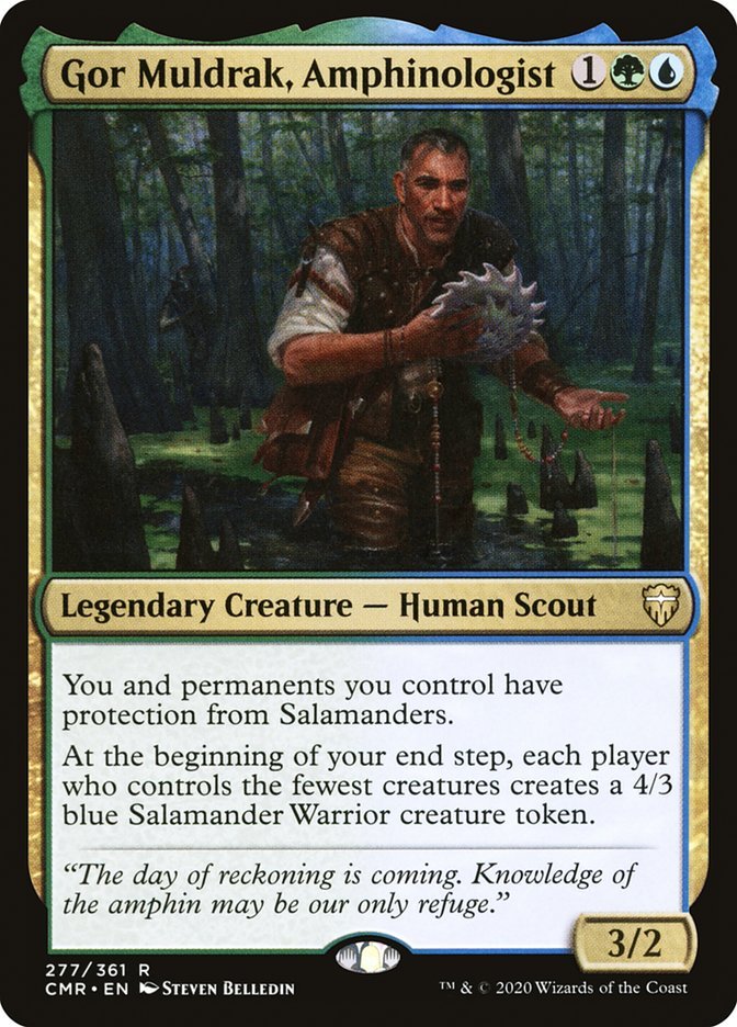 Gor Muldrak, Amphinologist [Commander Legends] - Card Brawlers