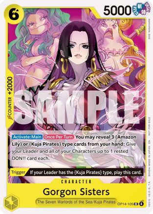 Gorgon Sisters (Tournament Pack 2026 Vol. 3) (OP14-105) - One Piece Promotion Cards - Card Brawlers