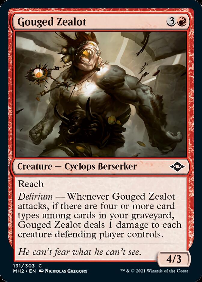 Gouged Zealot [Modern Horizons 2] - Card Brawlers