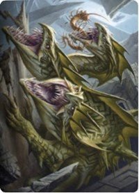 Grakmaw, Skyclave Ravager Art Card [Zendikar Rising Art Series] - Card Brawlers