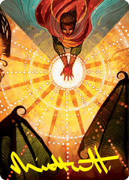 Grapeshot Art Card (Gold - Stamped Signature) [Strixhaven: School of Mages Art Series] - Card Brawlers