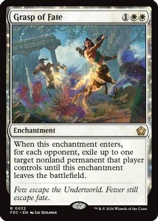 Grasp of Fate (FDC-032) - Commander: Foundations - Card Brawlers