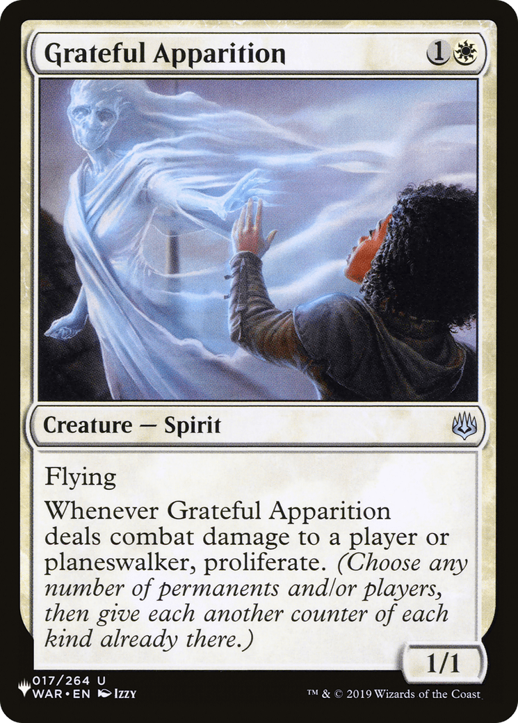 Grateful Apparition [The List] - Card Brawlers