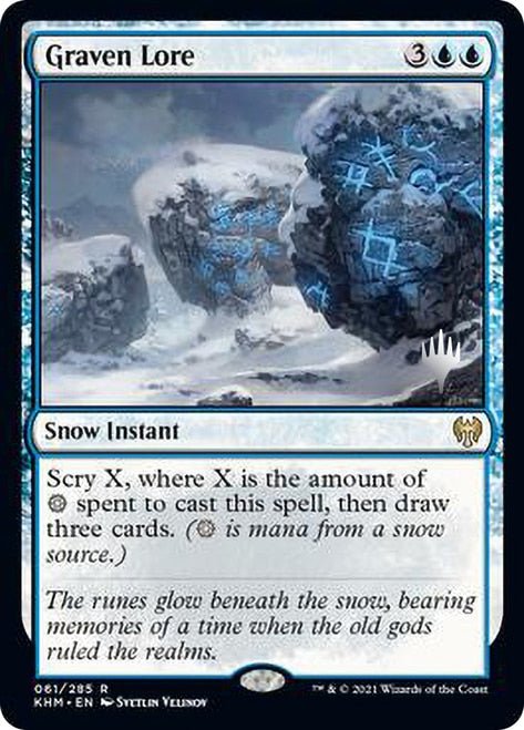 Graven Lore (Promo Pack) [Kaldheim Promos] - Card Brawlers