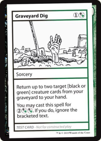 Graveyard Dig (2021 Edition) [Mystery Booster Playtest Cards] - Card Brawlers