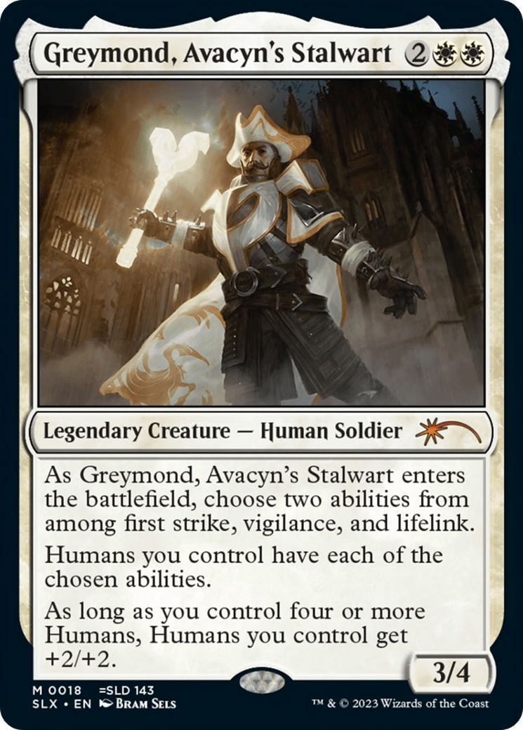Greymond, Avacyn's Stalwart [Secret Lair: Universes Within] - Card Brawlers