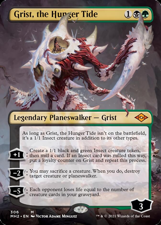 Grist, the Hunger Tide (Borderless) [Modern Horizons 2] - Card Brawlers