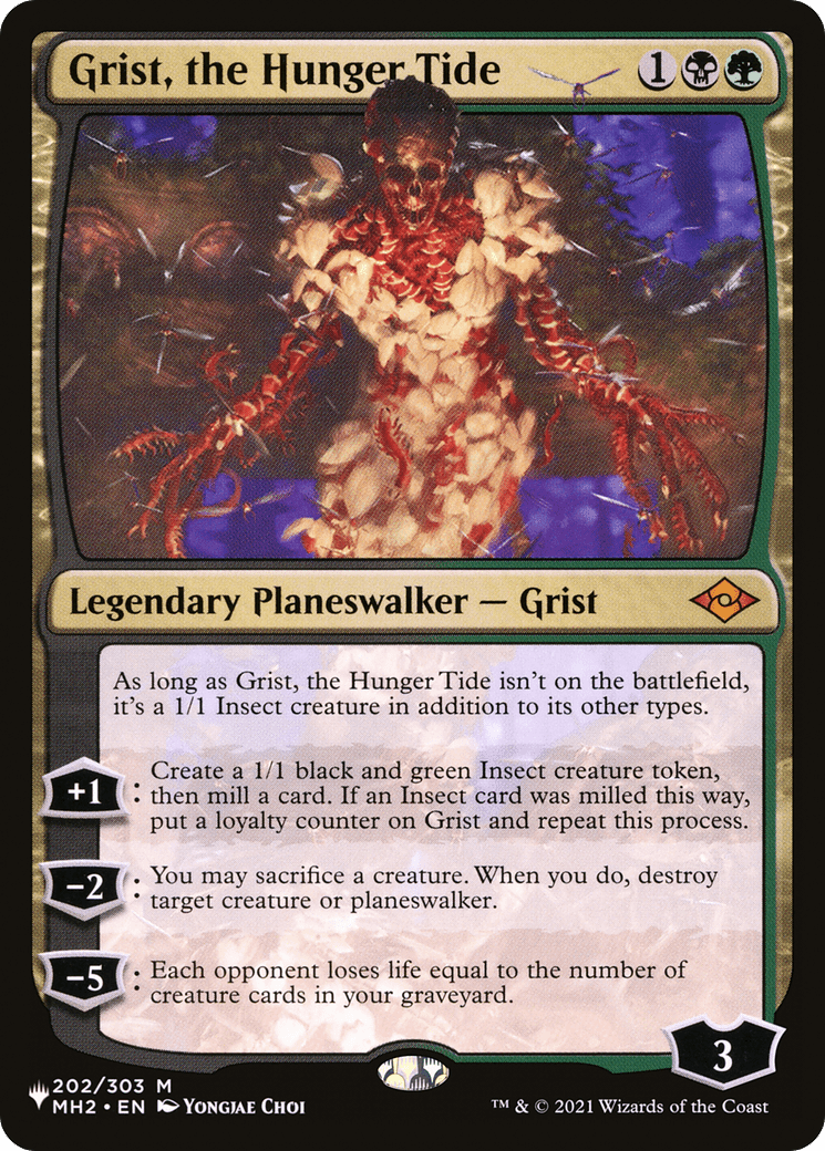 Grist, the Hunger Tide [The List] - Card Brawlers