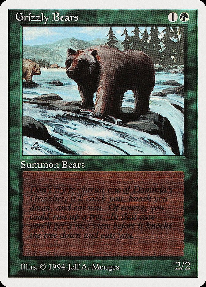 Grizzly Bears [Summer Magic / Edgar] - Card Brawlers