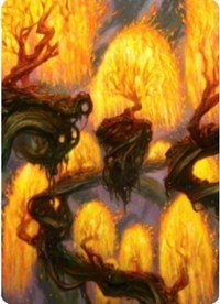 Grove of the Burnwillows Art Card [Zendikar Rising Art Series] - Card Brawlers