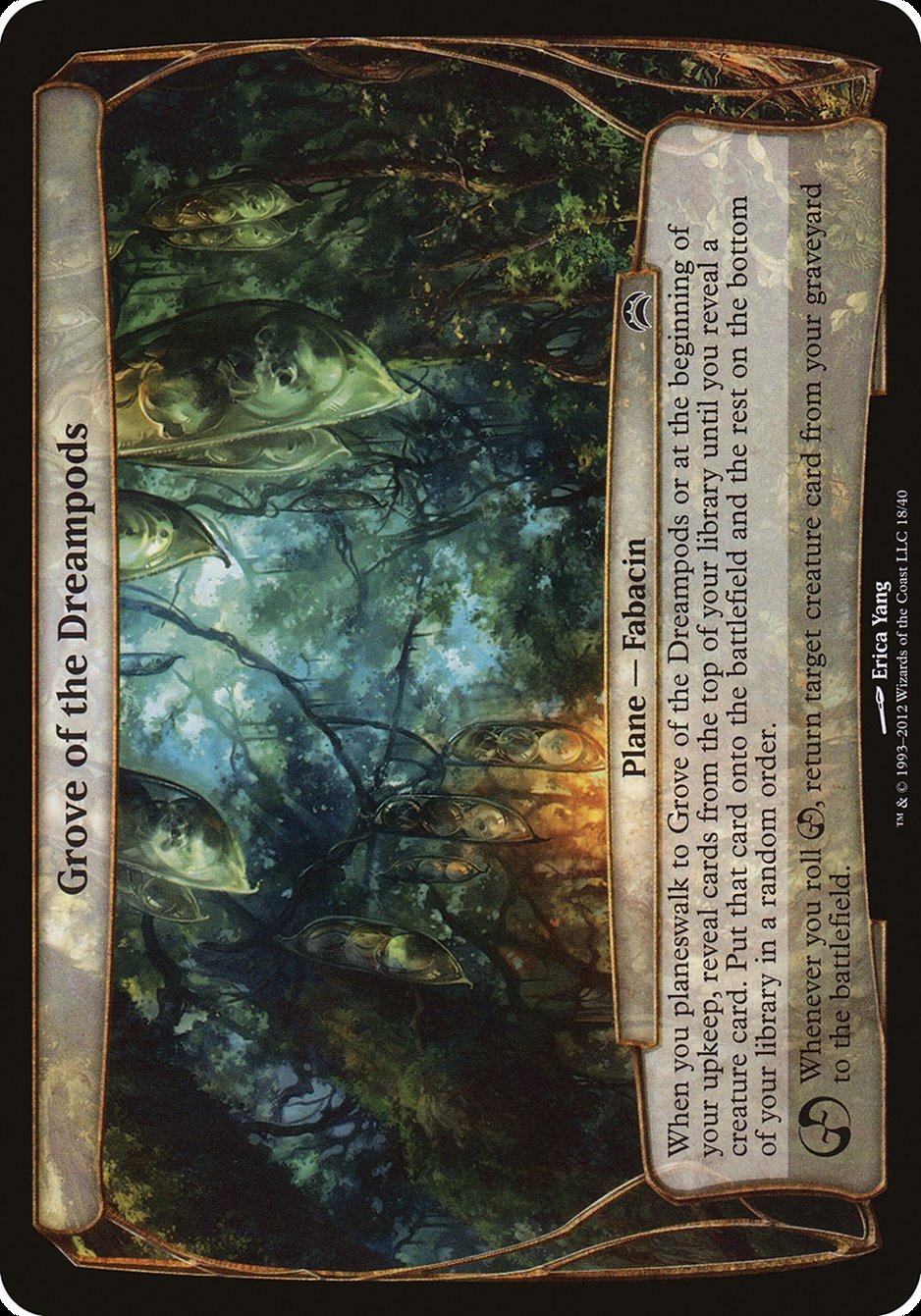 Grove of the Dreampods (Planes) [Planechase 2012 Planes] - Card Brawlers