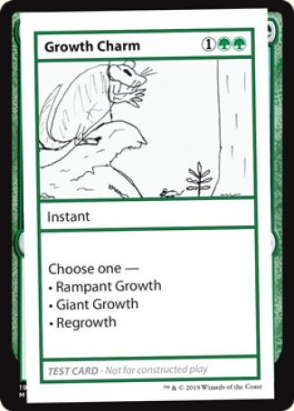 Growth Charm (2021 Edition) [Mystery Booster Playtest Cards] - Card Brawlers