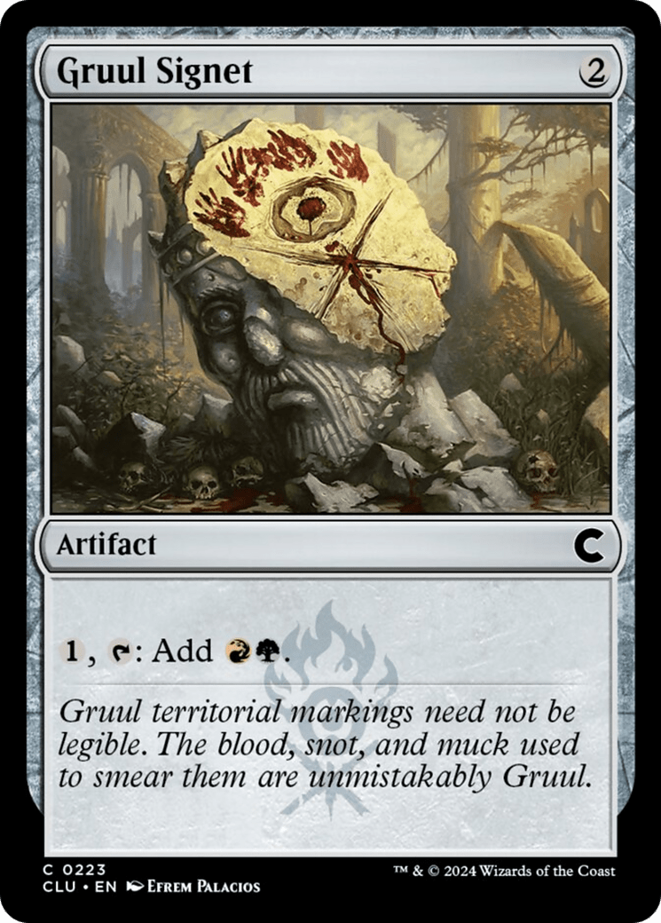 Gruul Signet [Ravnica: Clue Edition] - Card Brawlers
