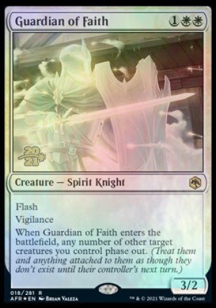 Guardian of Faith [Dungeons & Dragons: Adventures in the Forgotten Realms Prerelease Promos] - Card Brawlers