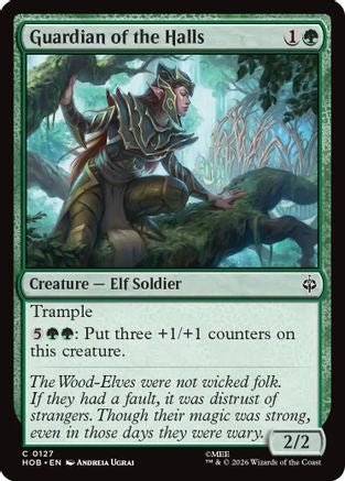 Guardian of the Halls (HOB-127) - The Hobbit Foil - Card Brawlers