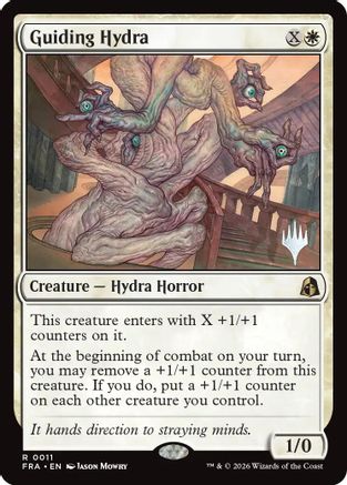 Guiding Hydra (PPFRA-011) - Promo Pack: Reality Fracture Foil - Card Brawlers