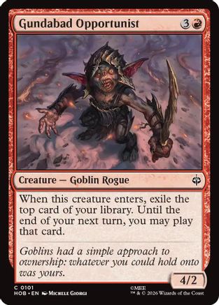 Gundabad Opportunist (HOB-101) - The Hobbit Foil - Card Brawlers