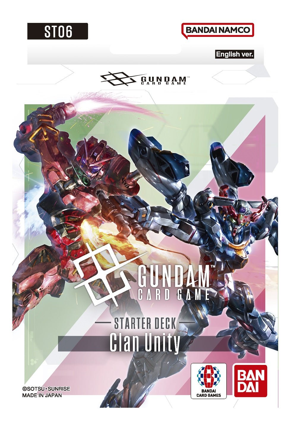 Gundam CG - Clan Unity - Starter Deck (PREORDER) October 24, 2025 - Card Brawlers