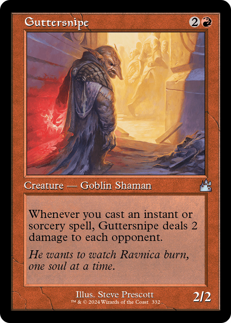 Guttersnipe (Retro Frame) [Ravnica Remastered] - Card Brawlers