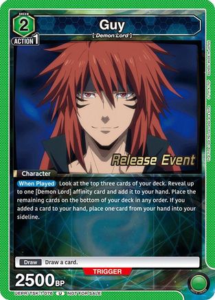Guy (UEPR/TSK-1-076) - UE20BT That Time I Got Reincarnated as a Slime Release Event Cards - Card Brawlers