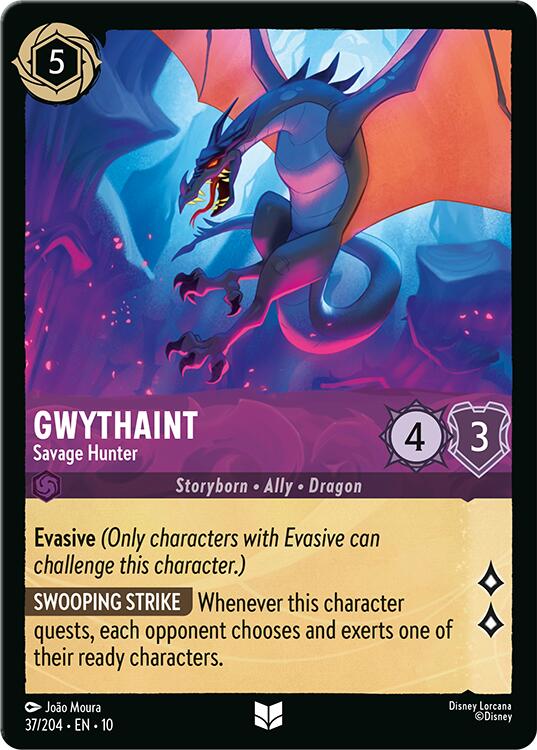 Gwythaint - Savage Hunter (37/204) [Whispers in the Well] - Card Brawlers