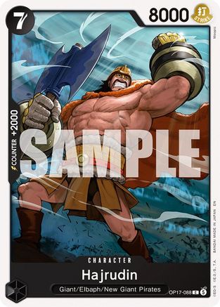Hajrudin (OP17-088) - The World's Strongest Warriors - Card Brawlers